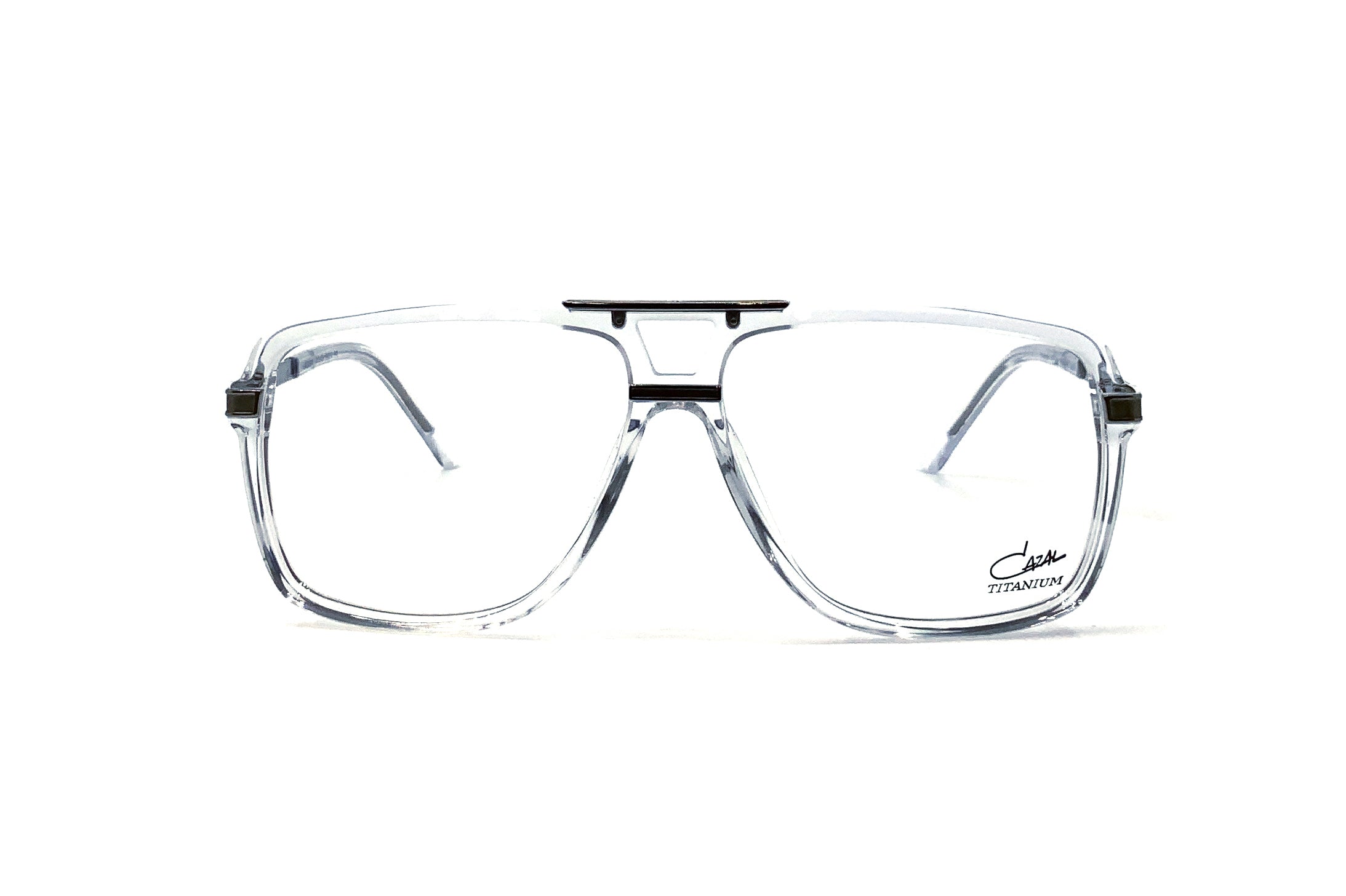 Cazal 6018 Sunglasses - Crystal/Silver Frame with UV Protection - Perfect for Outdoor Activities, Driving & Fashion Accessories