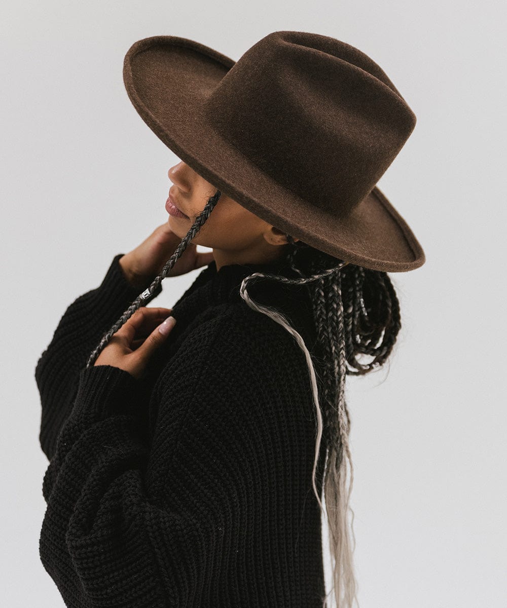 Jillian Pencil Brim Western Hat for Women - Stylish Cowgirl Hat for Rodeo, Country Music Festivals & Outdoor Adventures