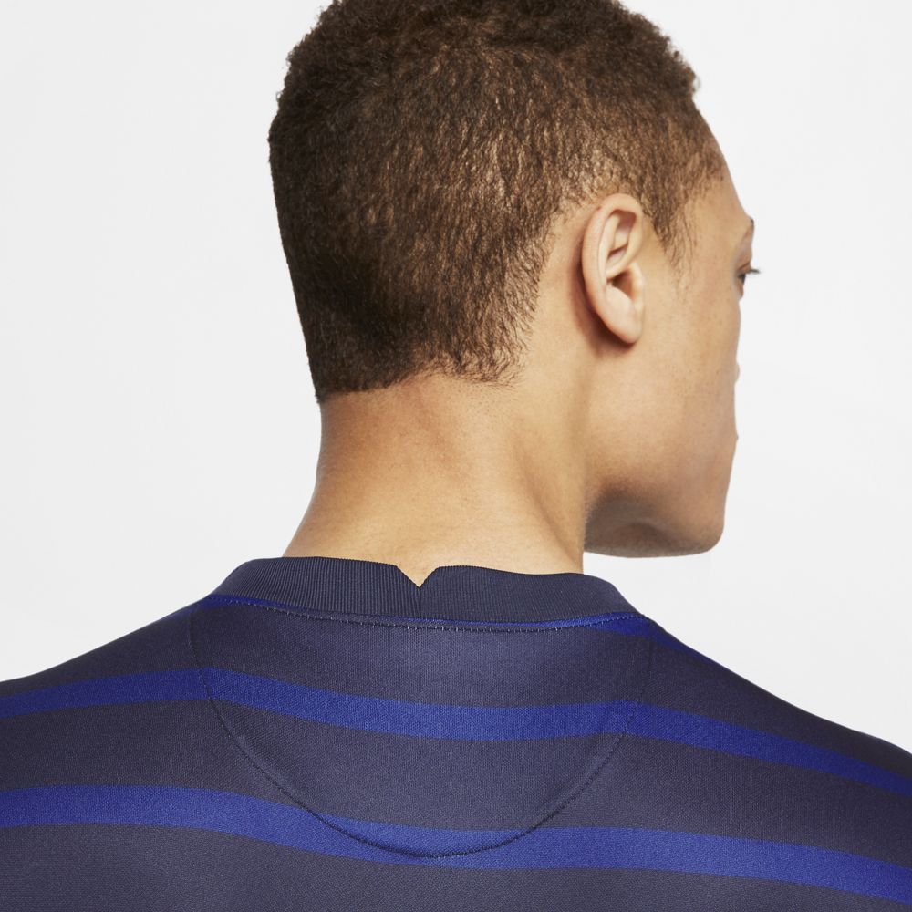 Nike France 2020 Stadium Home Men's Soccer Jersey - Authentic Football Shirt for Fans & Players - Perfect for Matches, Training & Casual Wear
