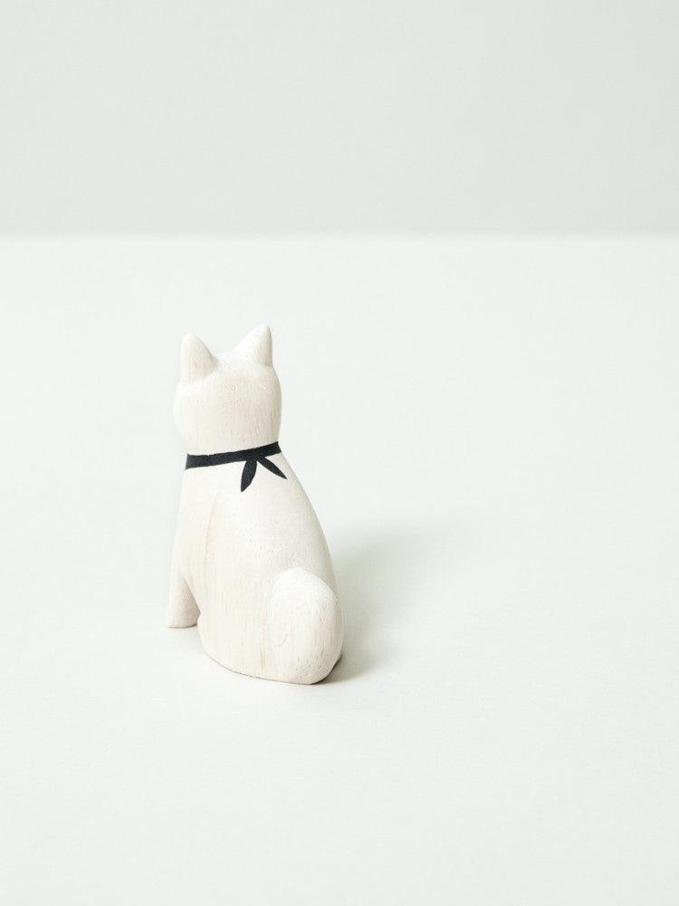 Handmade Wooden Shiba Inu Dog Figurine - Cute Japanese Dog Statue for Home Decor, Shelf Display, and Gift Giving