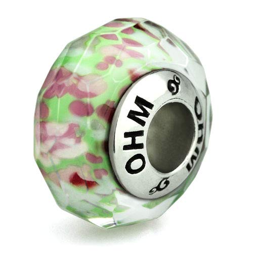 OHM Spring Refractions Glass Beads for DIY Crafts, Jewelry Making, and Home Decor – Vibrant Decorative Beads for Vases, Candles, and Art Projects