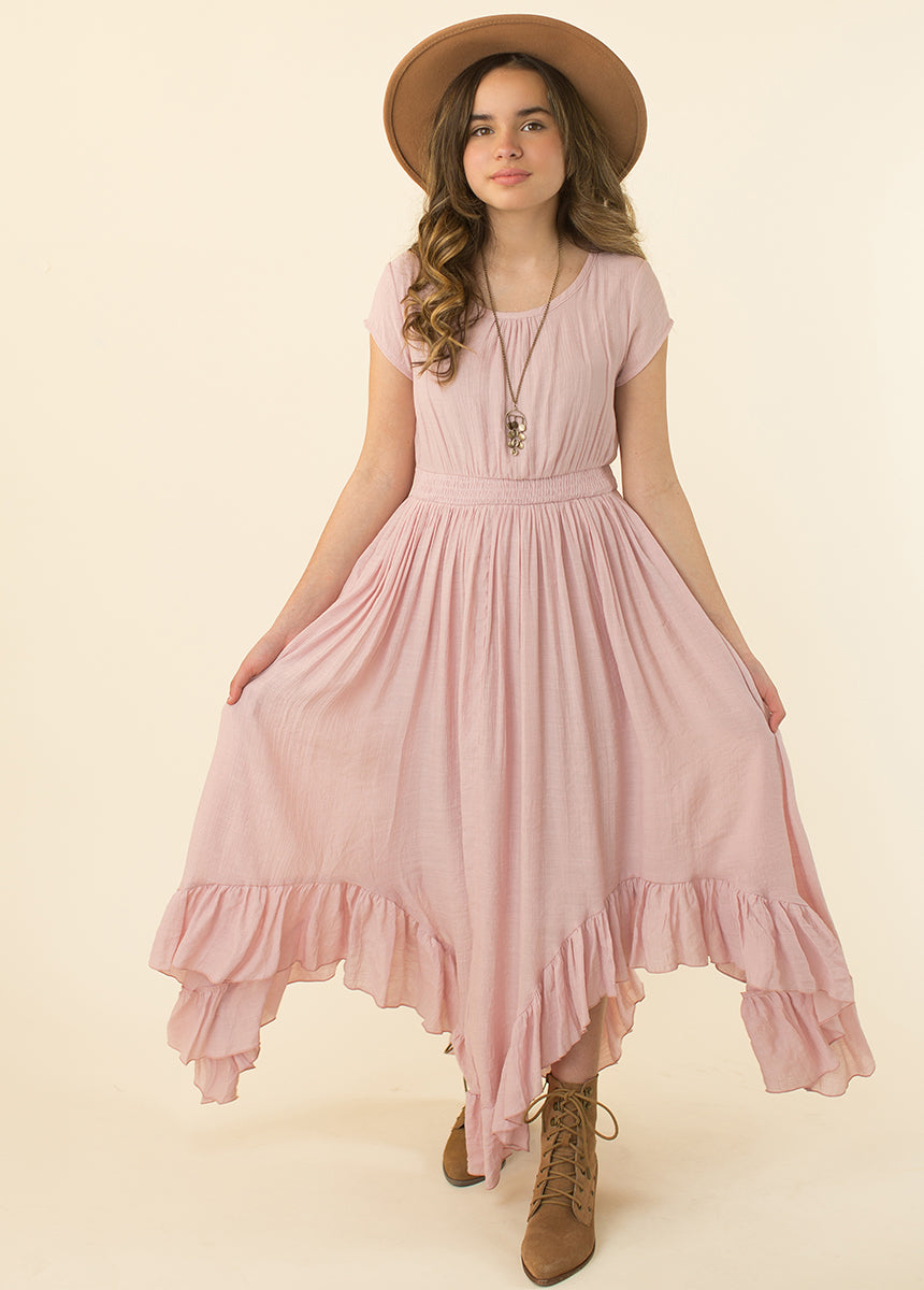 Briley Lilac Floral Dress for Women - Elegant Summer Casual Wear for Parties, Dates & Office
