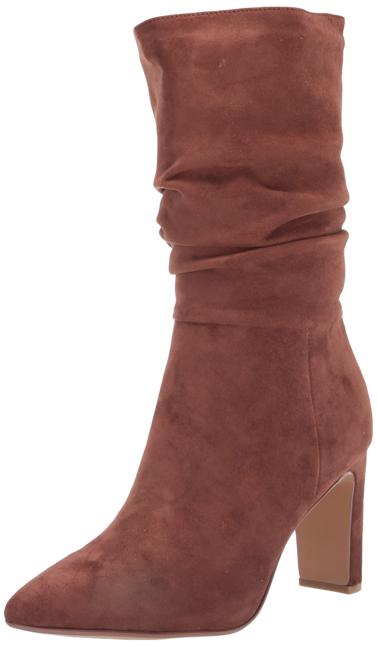 Chinese Laundry Women's Ezra Suedette Fashion Boots - Stylish Ankle Booties for Fall & Winter, Comfortable Heels for Work, Date Night & Casual Outfits