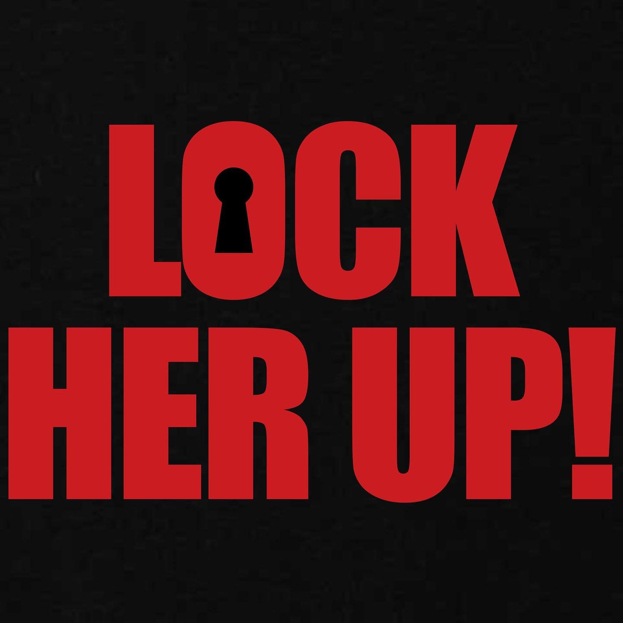 Lock Her Up Zip Hoodie for Men - Dark Zip-Up Sweatshirt for Casual Wear