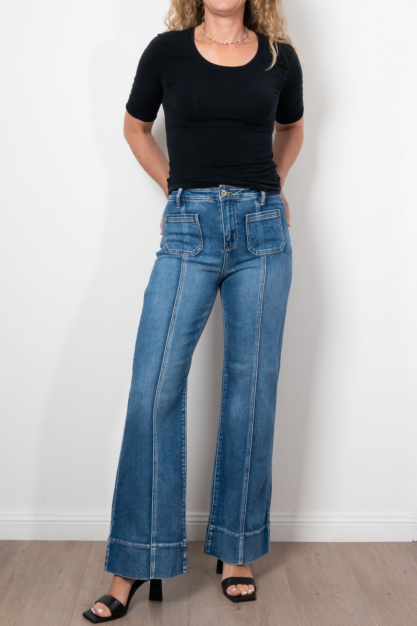 Kireina Farrah Jean Dakota Wash - Premium Women's Jeans for Casual & Chic Style | Perfect for Everyday Wear, Outings & Fashionable Looks