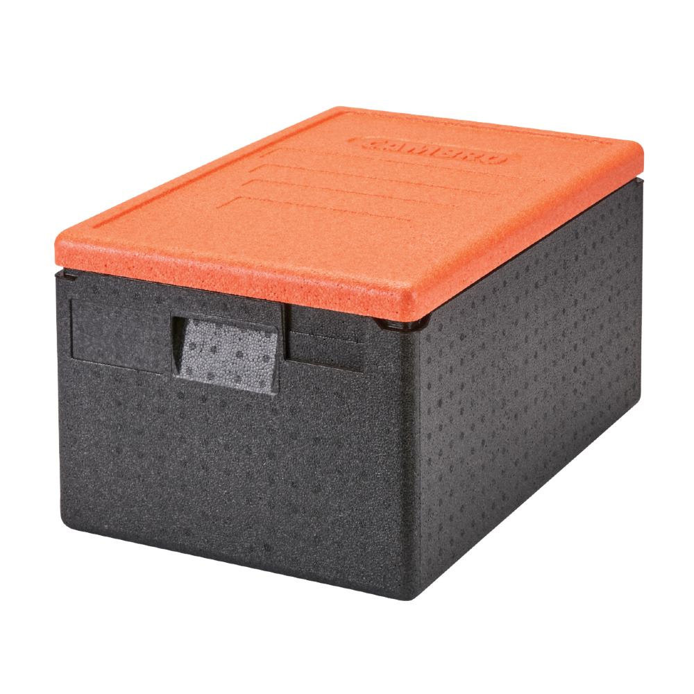 Cambro EPP180LID363 Cam GoBox Insulated Food Pan Carrier Lid - Orange Replacement Cover for Food Transport | Perfect for Catering, Food Delivery & Restaurant Use