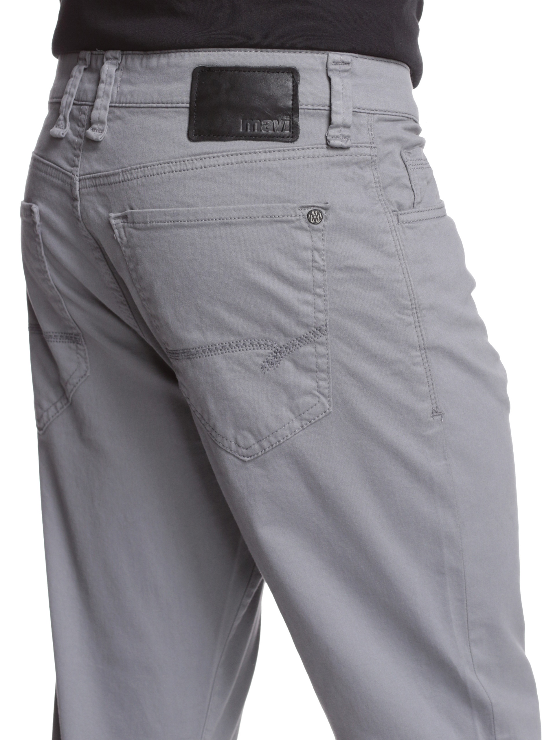 Classic Mavi Matt Men's Straight Leg Pants - Mid-Rise Relaxed Fit Work Pants for Men | Comfortable Office Wear & Casual Everyday Pants
