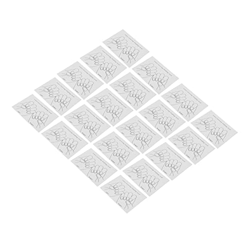 Professional Nail Art Practice Boards for Salons - Durable Hard Paper Nail Training Displays - Perfect for Nail Technicians, Students & DIY Manicure Practice at Home