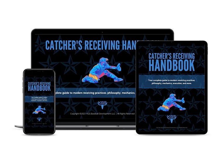 Baseball Catcher's Receiving Handbook - Essential Guide for Catchers | Improve Skills & Techniques for Games & Practice