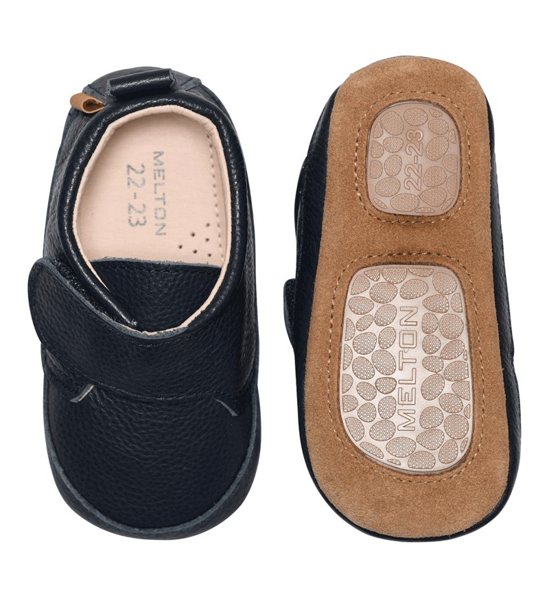 Premium Marine Baby Leather Shoes by Melton – Soft & Comfortable First Walkers for Infants – Perfect for Special Occasions, Photos & Everyday Wear