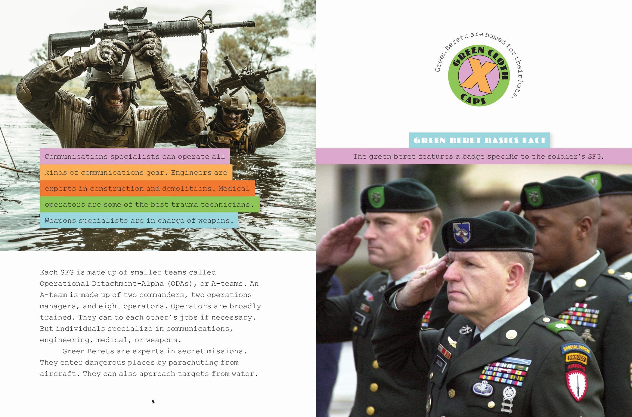 Green Berets Book 9781640263710 - US Army Special Forces History & Training Guide | Perfect for Military Enthusiasts & History Buffs