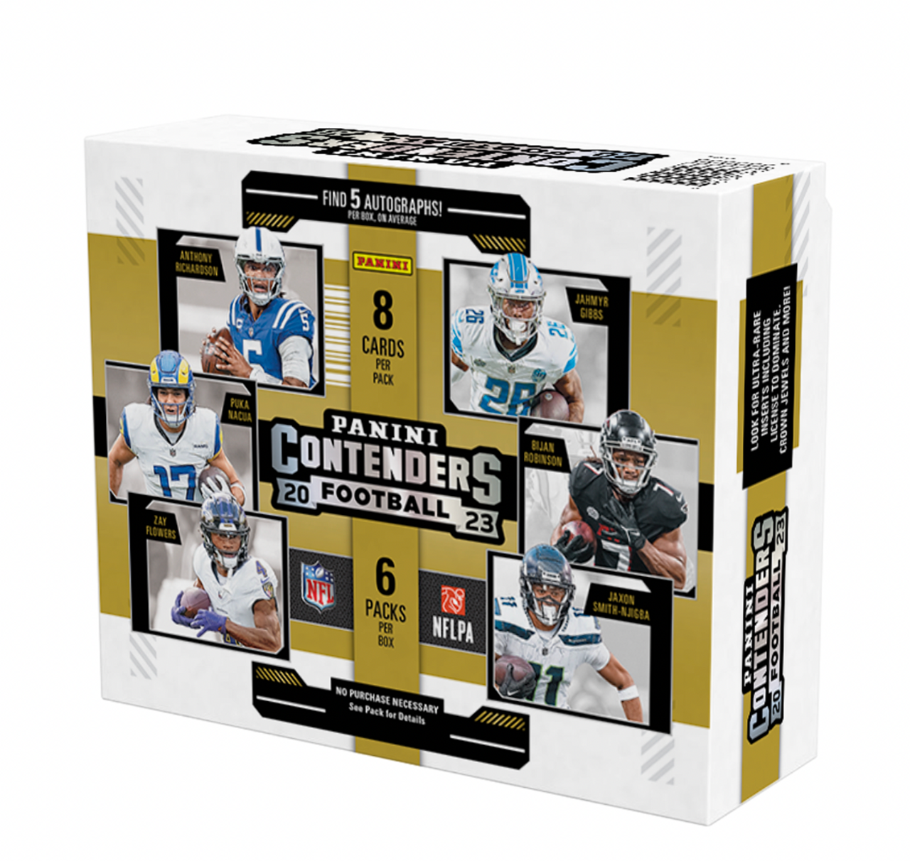 2023 Panini Contenders Football Hobby Box - NFL Trading Cards for Collectors & Investors | Perfect for Fantasy Football Fans & Sports Memorabilia Enthusiasts