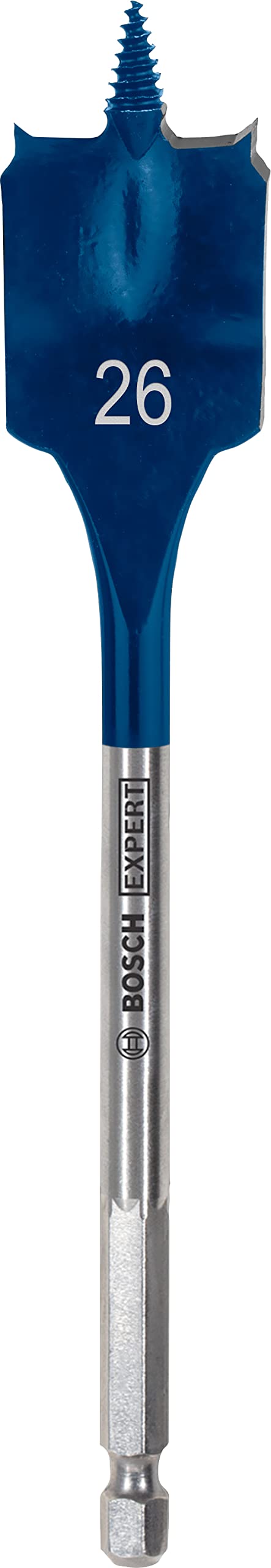 Bosch Professional 1x Expert SelfCut Speed Spade Drill Bit 26mm - High Performance Rotary Impact Drill Accessory for Woodworking, Metal & DIY Projects