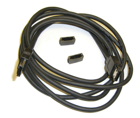 Premium 6ft eSATA Round Cable - 3Gb/s High-Speed Data Transfer - Compatible with External Hard Drives & Storage Devices - Perfect for PC, Mac & Gaming Setups