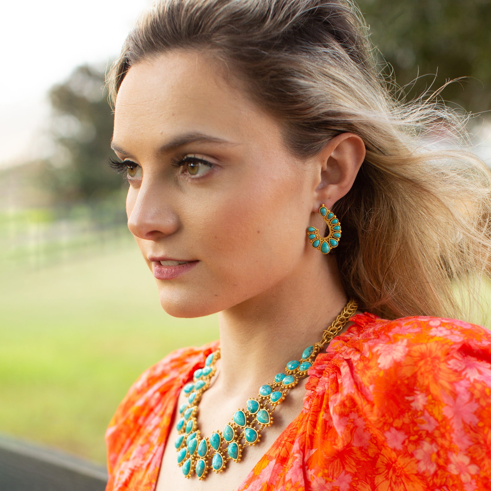 Riverbend Earrings for Women - Elegant Dangle Drop Earrings with Crystals | Perfect for Parties, Weddings & Everyday Wear