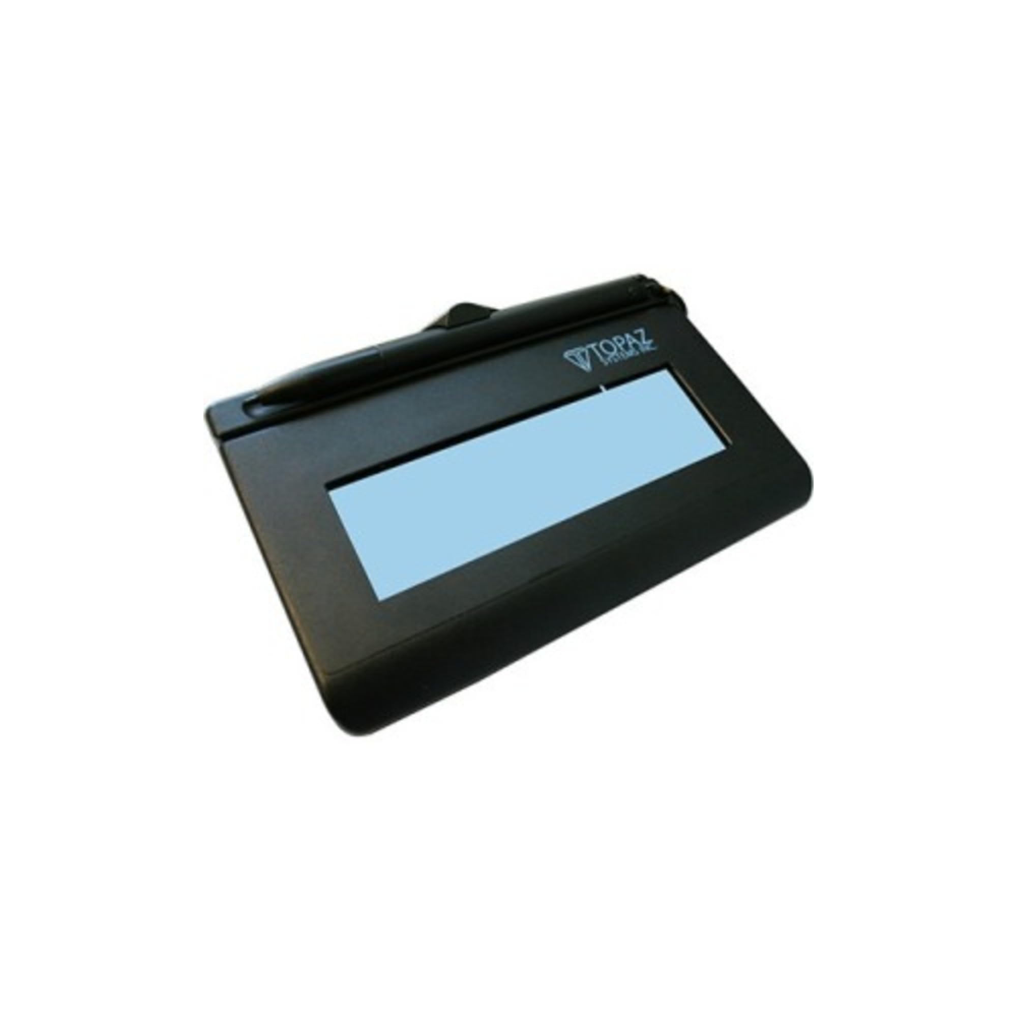 Topaz Systems Signature Pad with LCD Display - 4.4 x 1.3 Inches - Wired USB Electronic Signature Capture Device - Perfect for Retail, Banking, and Healthcare Applications