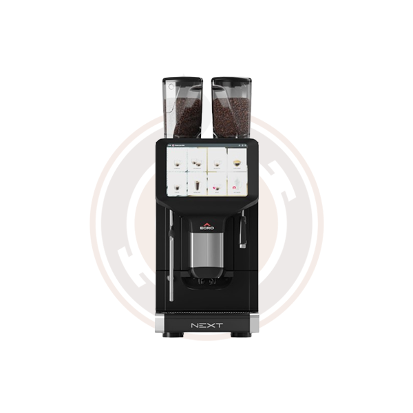 EGRO TOUCH Coffee 4 Hopper - Premium Commercial Coffee Machine for Cafes, Restaurants & Offices - High Capacity Espresso Maker with 4 Hoppers for Fresh Ground Beans