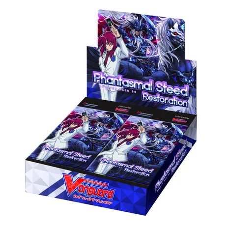 Cardfight Vanguard V: Phantasmal Steed Restoration Booster Box - 48 Packs, Trading Card Game, Collectible Anime Cards for Battles & Deck Building - Perfect for TCG Tournaments, Game Nights & Anime Fans