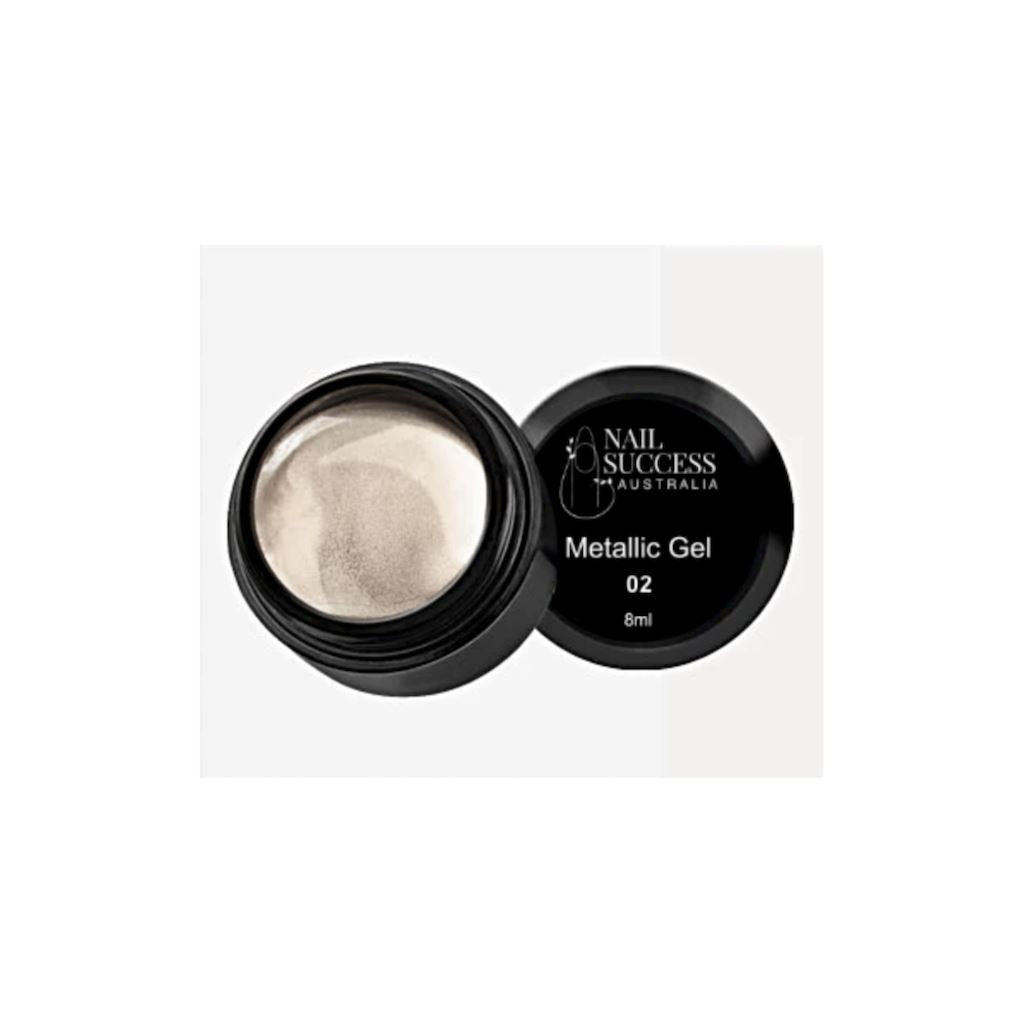 Metallic Mirror Chrome Gel Nail Polish - High Shine Chrome Effect for Salon & DIY Manicures - Perfect for Parties, Weddings & Special Occasions