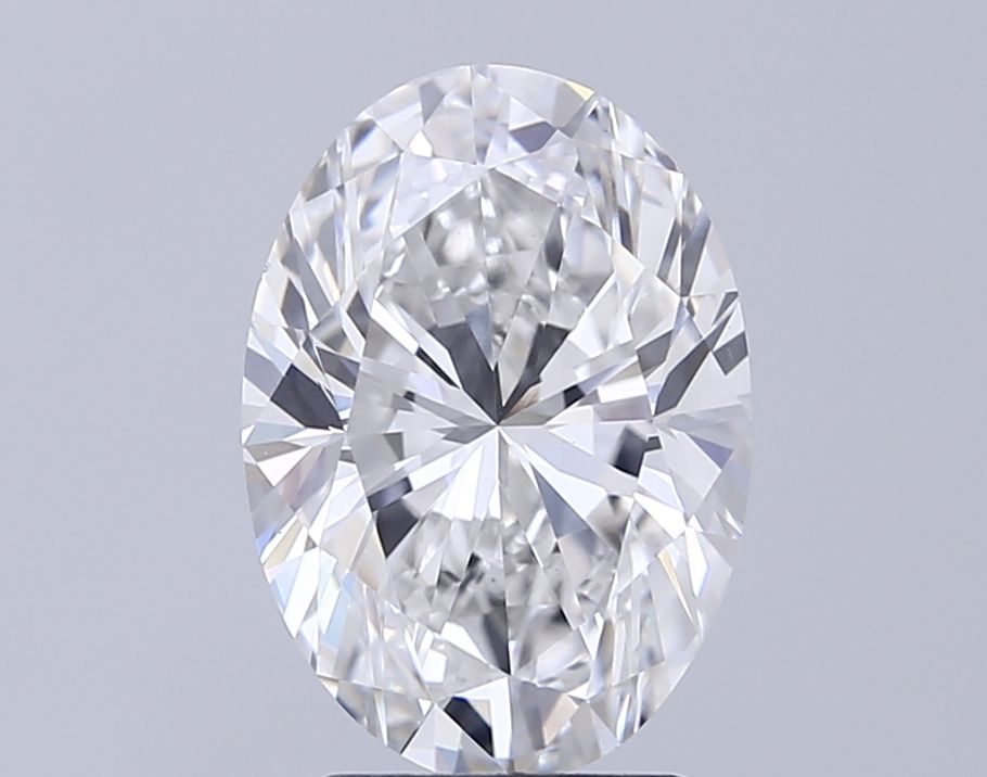 3.51 Carat Oval Lab-Grown Diamond E VVS2 - Premium Engagement Ring Stone for Wedding & Anniversary Gifts