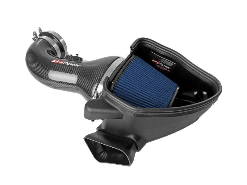 aFe 17-12 Chevrolet Camaro ZL1 (6.2L V8) Track Series Carbon Fiber Cold Air Intake System with Pro 5R Filters - High Performance Air Intake for Racing & Street Driving