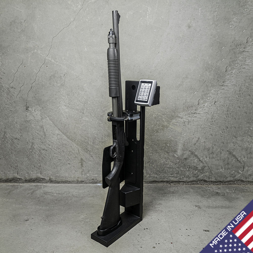 6-Gun Ready to Deploy Rifle Rack - Secure Firearm Storage for Home, Vehicle & Hunting | Tactical Gun Organizer for AR-15, Shotguns & Hunting Rifles