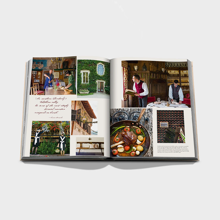 Assouline Wine & Travel Italy - Luxury Coffee Table Book for Wine Lovers, Italian Travel Guide & Gift for Foodies - Perfect for Home Decor, Wine Cellars & Travel Inspiration