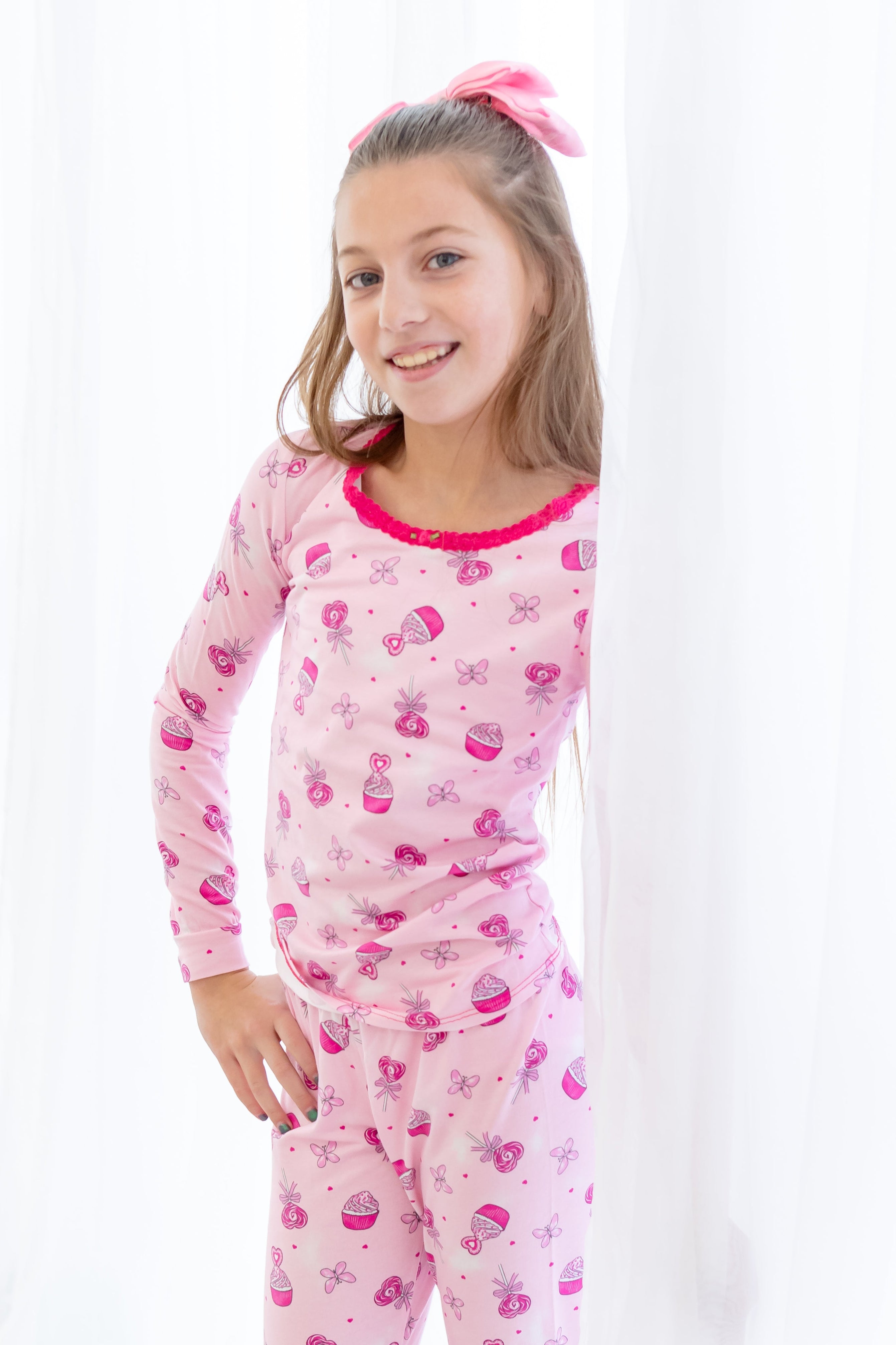 Comfy Sugar Rush Pajama Set for Women - Soft Sleepwear & Lounge Outfit for Cozy Nights & Relaxing at Home
