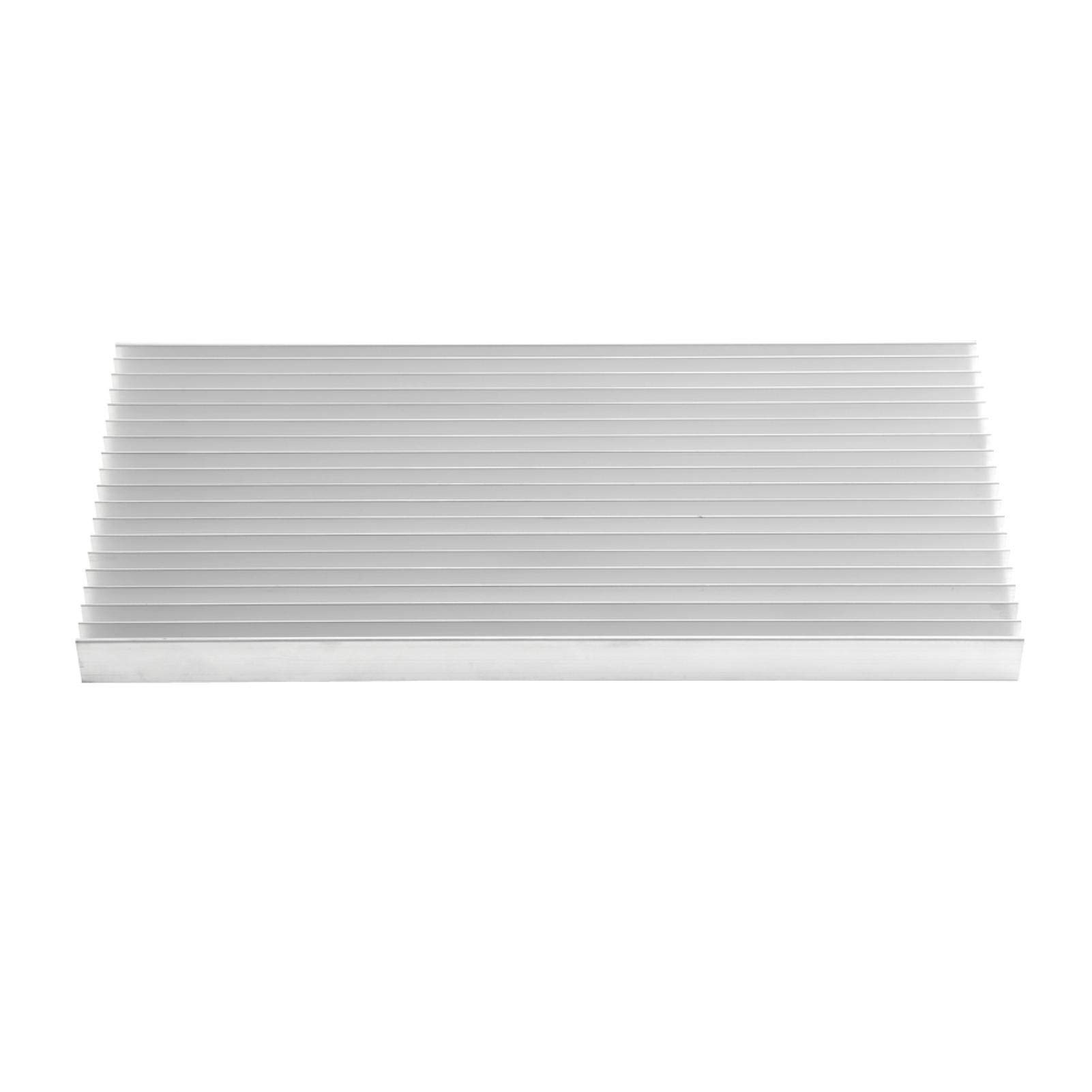 300x140x20mm Aluminum Heat Sink - Passive Cooling for High Power LED Lights - Perfect for Home Lighting, Grow Lights & Electronics Cooling