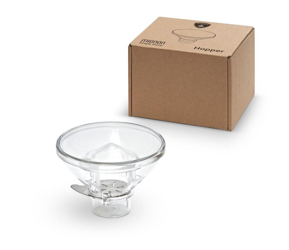 Eureka Mignon Single Dose Coffee Grinder Hopper - Perfect for Espresso & Pour Over Brewing at Home or Cafe