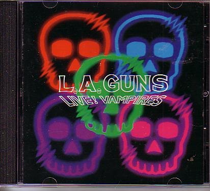 L.A. Guns - Live! Vampires Live [Japan Import CD] | Hard Rock Concert Album for Music Collectors & Vampire Theme Fans