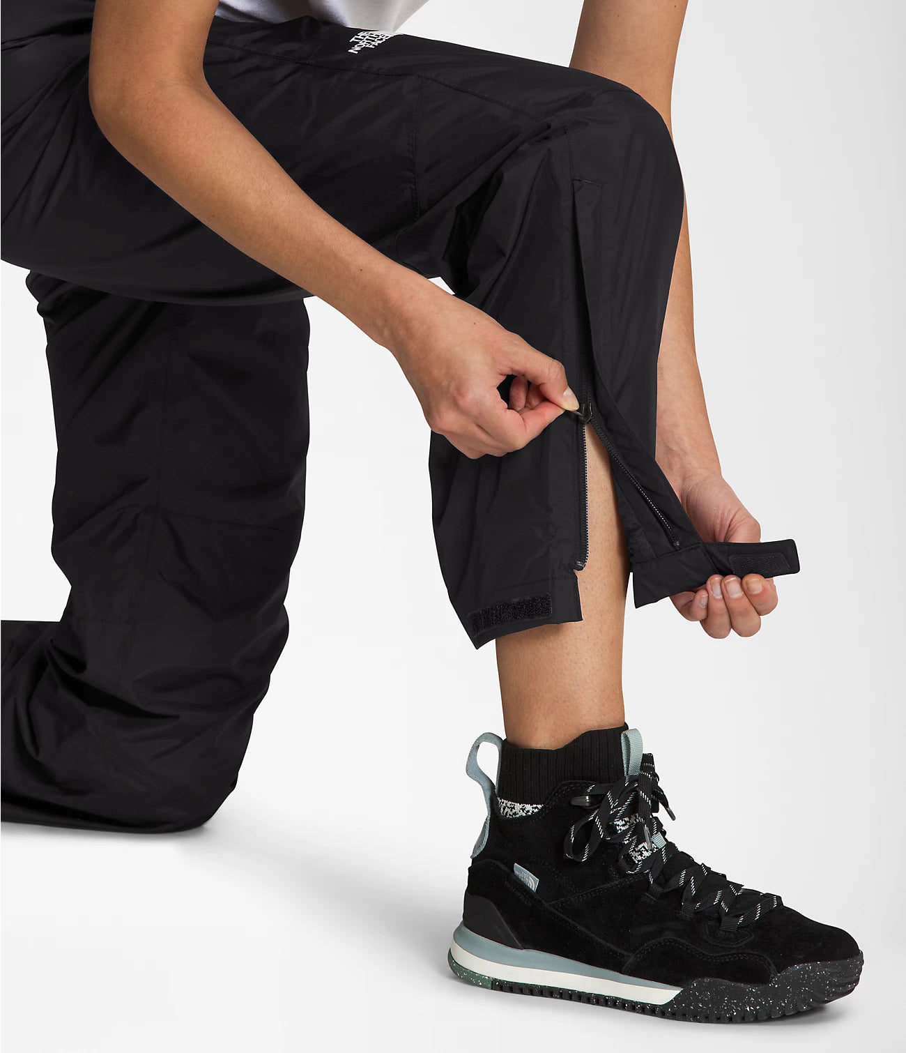 Waterproof Rain Pants for Women - Antora Outdoor Hiking Pants with Elastic Waist & Adjustable Cuffs - Perfect for Hiking, Camping & Wet Weather Commutes (NF0A7UKO)