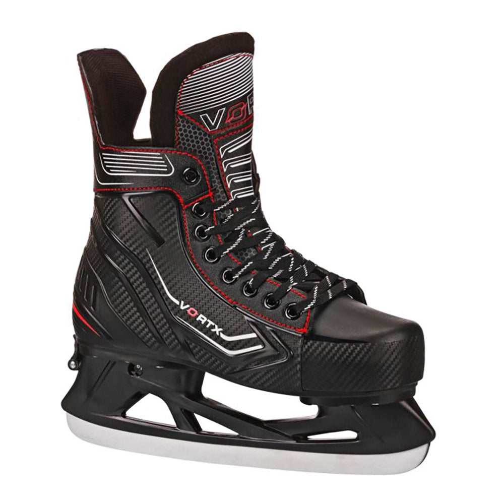 Lake Placid Vortex Boys Ice Hockey Skates - Lightweight & Durable for Youth Hockey Players - Perfect for Ice Rinks, Tournaments & Practice Sessions