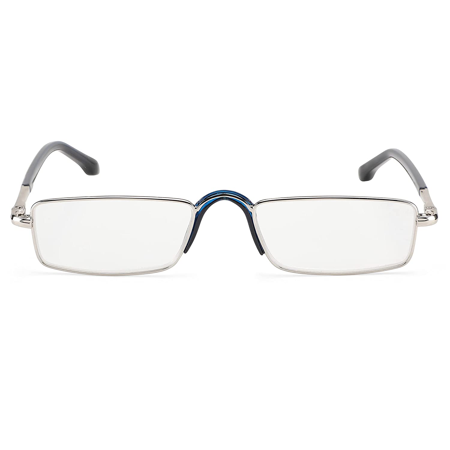 Premium Full Rim Reading Glasses with Fixed Nose Pad - Comfortable & Stylish for Reading, Computer Work & Daily Use