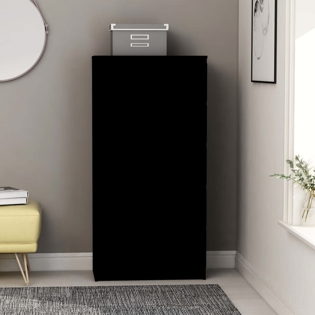 5-Drawer Wooden Storage Cabinet - Modern Sideboard Console Table for Entryway, Kitchen & Dining Room, 23.6