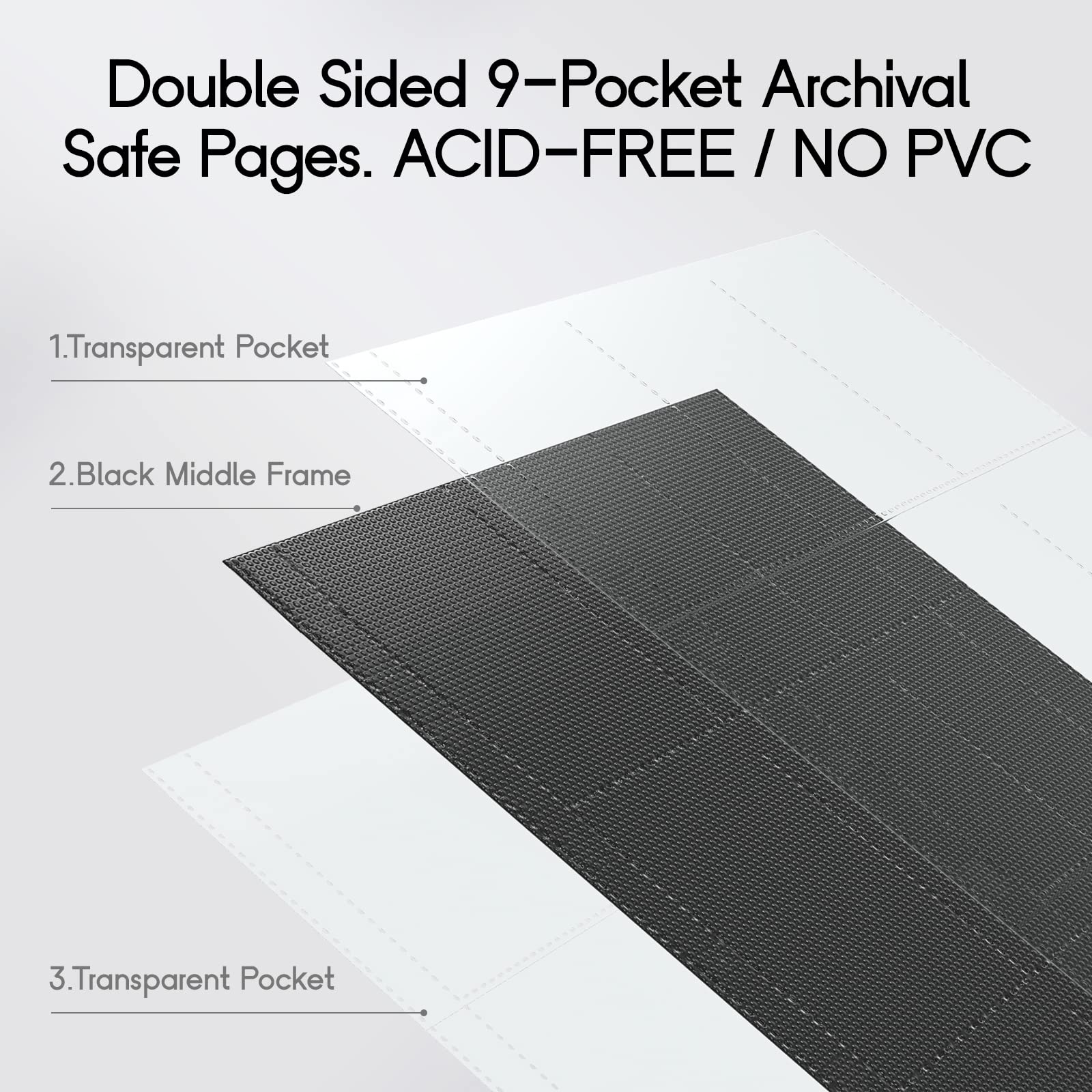 Rayvol Premium 9-Pocket 504 Card Binder - Ringless Trading Card Album with Side Loading Black Pages | Perfect for TCG Collectors, Pokemon, MTG & Sports Cards Storage (Red) - Organize & Protect Your Valuable Card Collection