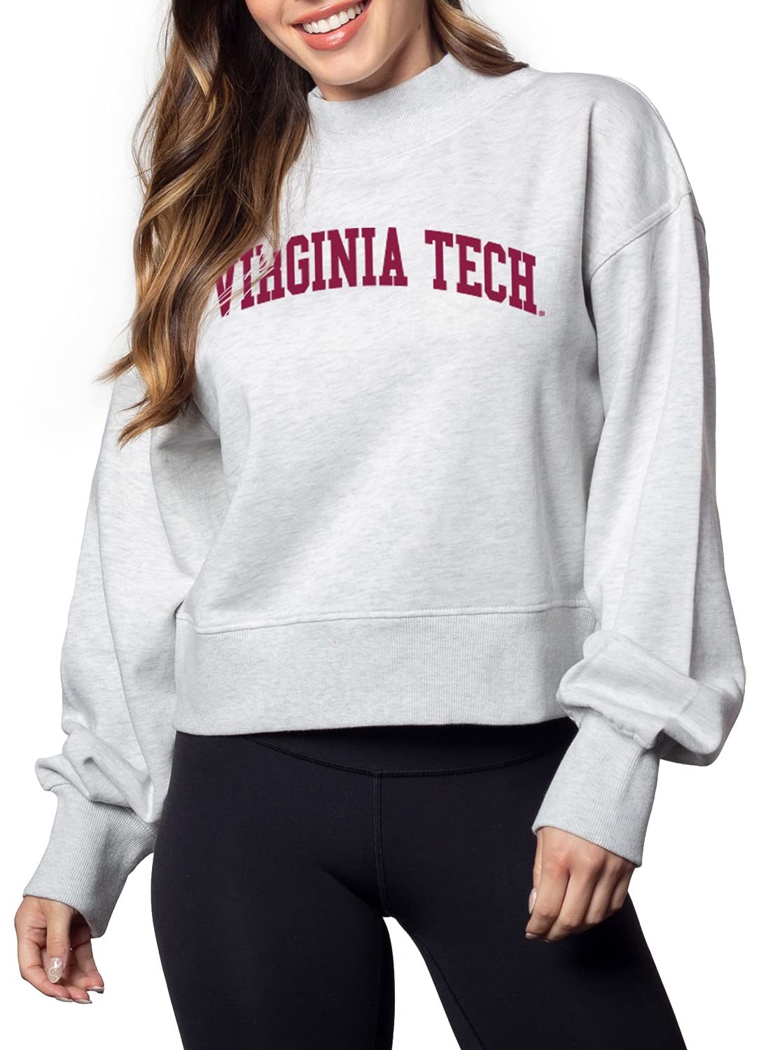 Chicka-D Women's Haily Sweatshirt - Cozy Fleece Pullover for Casual Wear, Lounge & Fall Outfits | Trendy Streetwear & Layering Essential