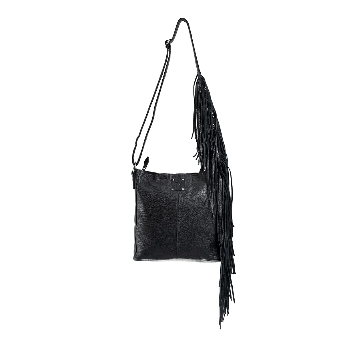 STS Ranchwear Compact Leather Rhapsody Crossbody Bag - Adjustable Shoulder Strap, Vintage Woodstock Style for Women | Perfect for Concerts, Festivals & Everyday Use
