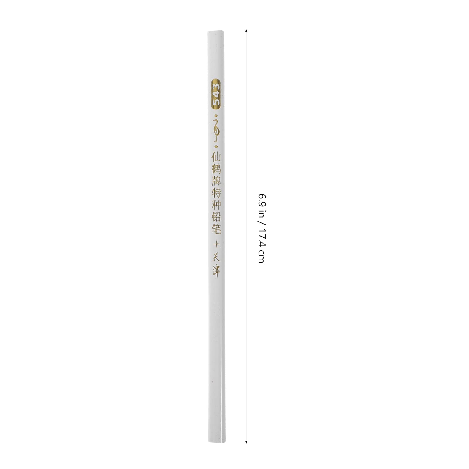 24pcs White Nail Art Pencils - French Tip Dotting Pens with Cuticle Pusher for DIY Manicure | Professional Nail Design Tools for Salon & Home Use | Perfect for French Tips, Nail Art, and Gel Polish Designs