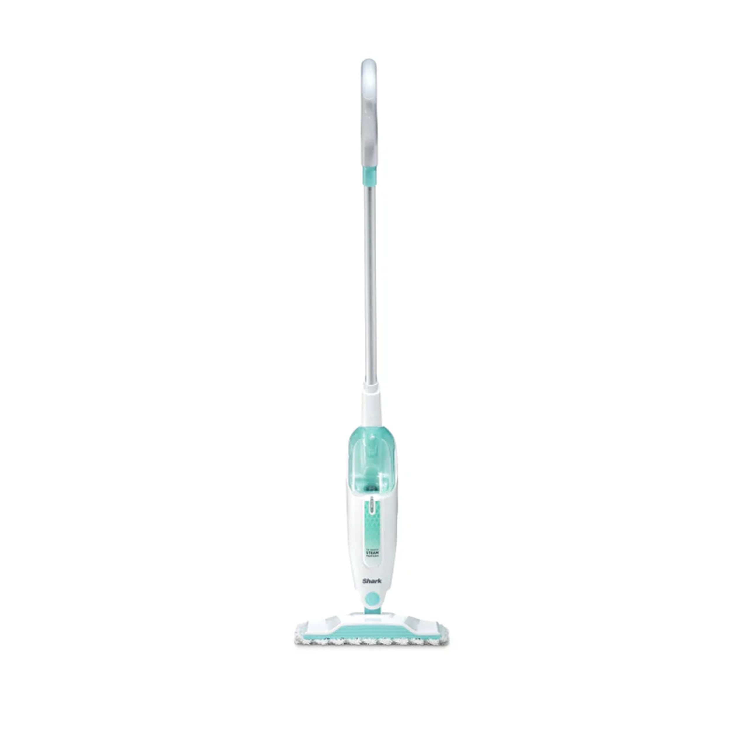 Shark S1000A Steam Mop for Hardwood Floors - XL Removable Water Tank, 18ft Power Cord, White | Deep Cleaning & Sanitizing | Perfect for Tile, Laminate & Vinyl Floors in Homes & Offices