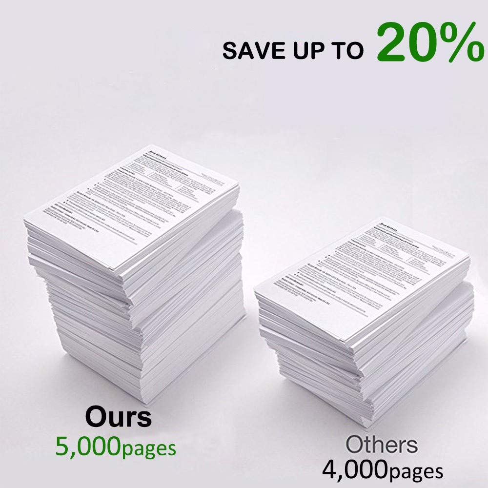5-Pack Black High-Yield MLT-D203L Compatible Toner Cartridge for Samsung M3370FD M3870FW M4070FR M3320ND M3820DW M4020ND Printers - Ideal for Office & Home Printing, Bulk Printing Solutions, Laser Printer Supplies