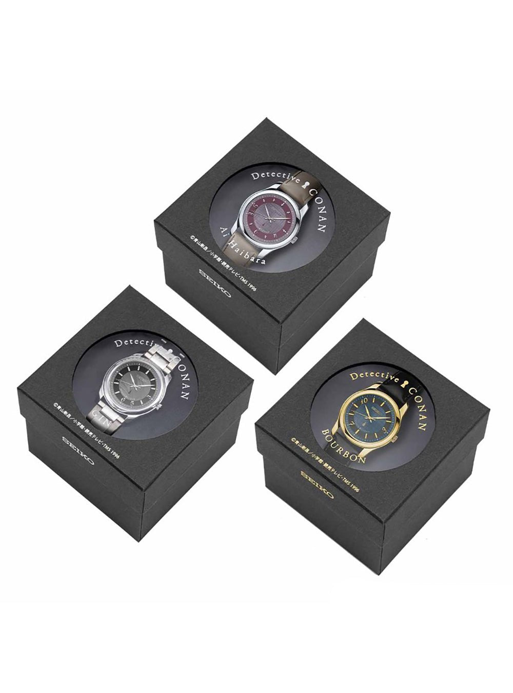 SEIKO x Detective Conan Limited Edition Japan Made Watch - Anime Collector's Item for Fans & Gift for Special Occasions