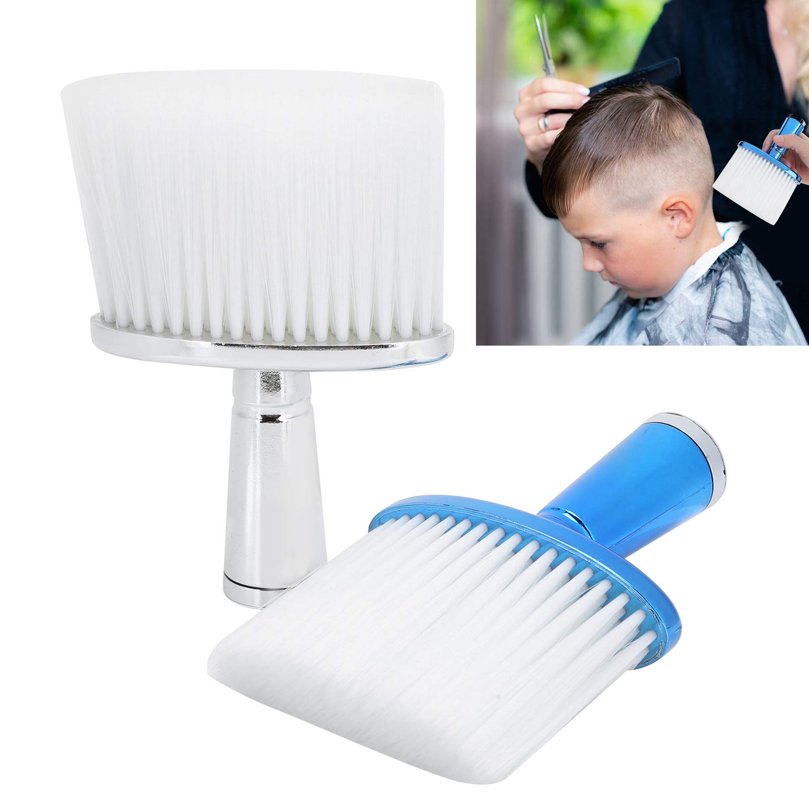 Professional Neck Brush for Hair Cleaning - High-Grade Salon & Home Manicure Tool - Perfect for Nail Salons, DIY Manicures & Personal Grooming