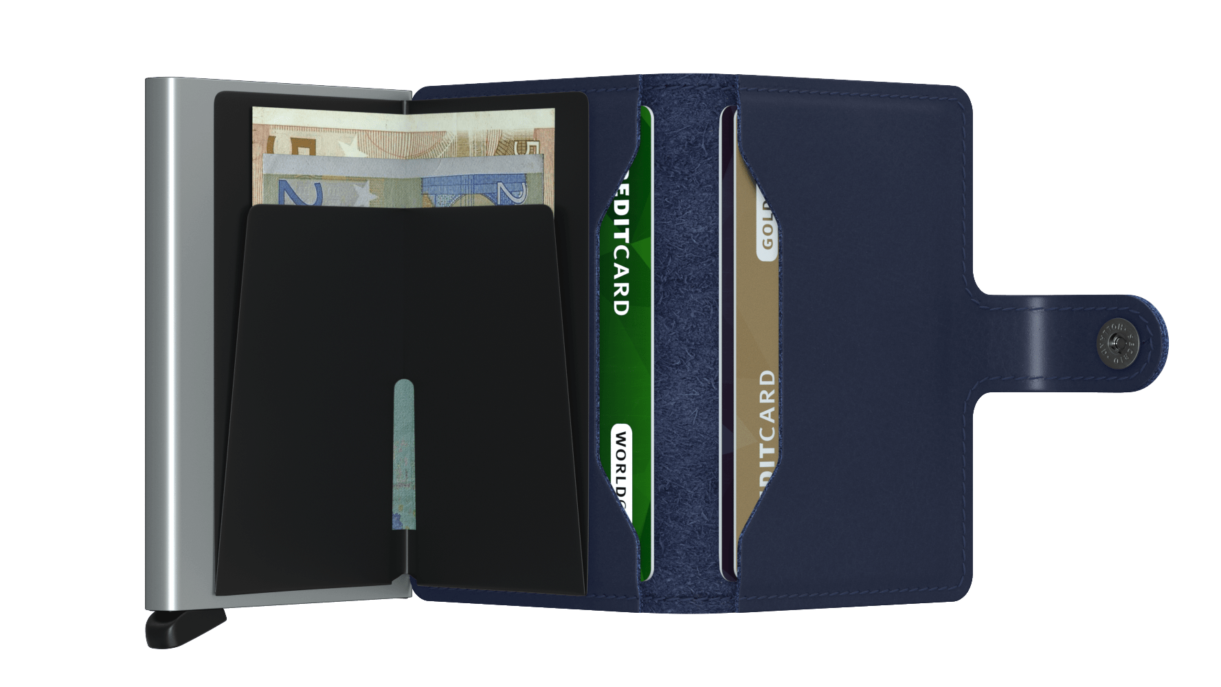 SECRID Miniwallet Original - RFID Blocking Slim Wallet for Men & Women | Compact & Secure Card Holder for Travel, Business & Everyday Use