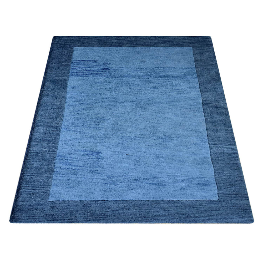 Premium Hand Tufted Wool Area Rug - Soft & Durable Non-Slip Living Room Carpet for Home Decor, Bedroom, Office (5x8 Feet, Beige) - Perfect for Cozy Spaces & High-Traffic Areas