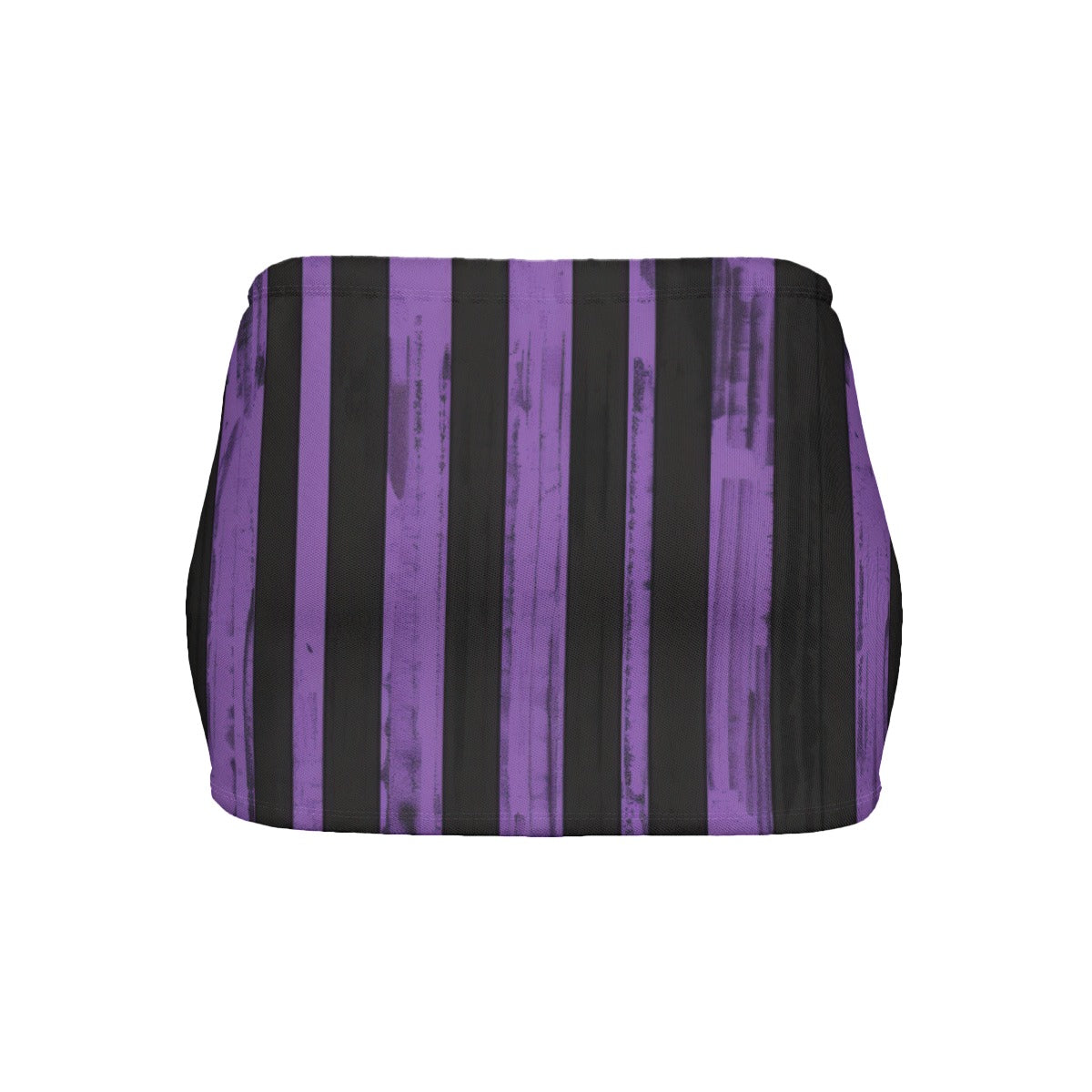Sexy Purple Striped Slinky Micro Mini Skirt for Women - Stretchy Bodycon Clubwear & Party Outfit - Perfect for Nightlife, Clubbing, and Date Nights