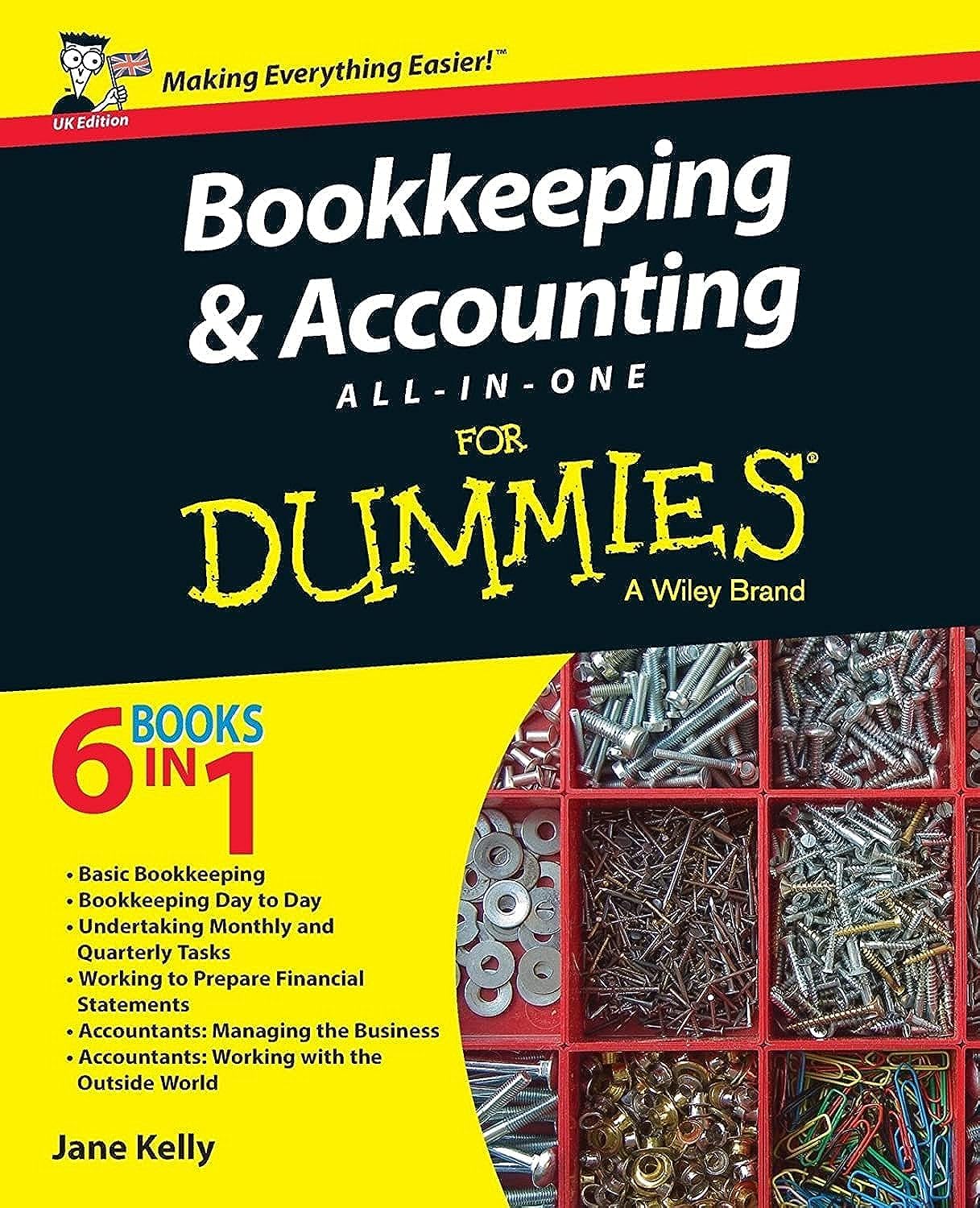 Bookkeeping and Accounting All-in-One For Dummies - Comprehensive Guide for Small Businesses & Entrepreneurs | Perfect for Financial Management, Tax Preparation, and Business Growth