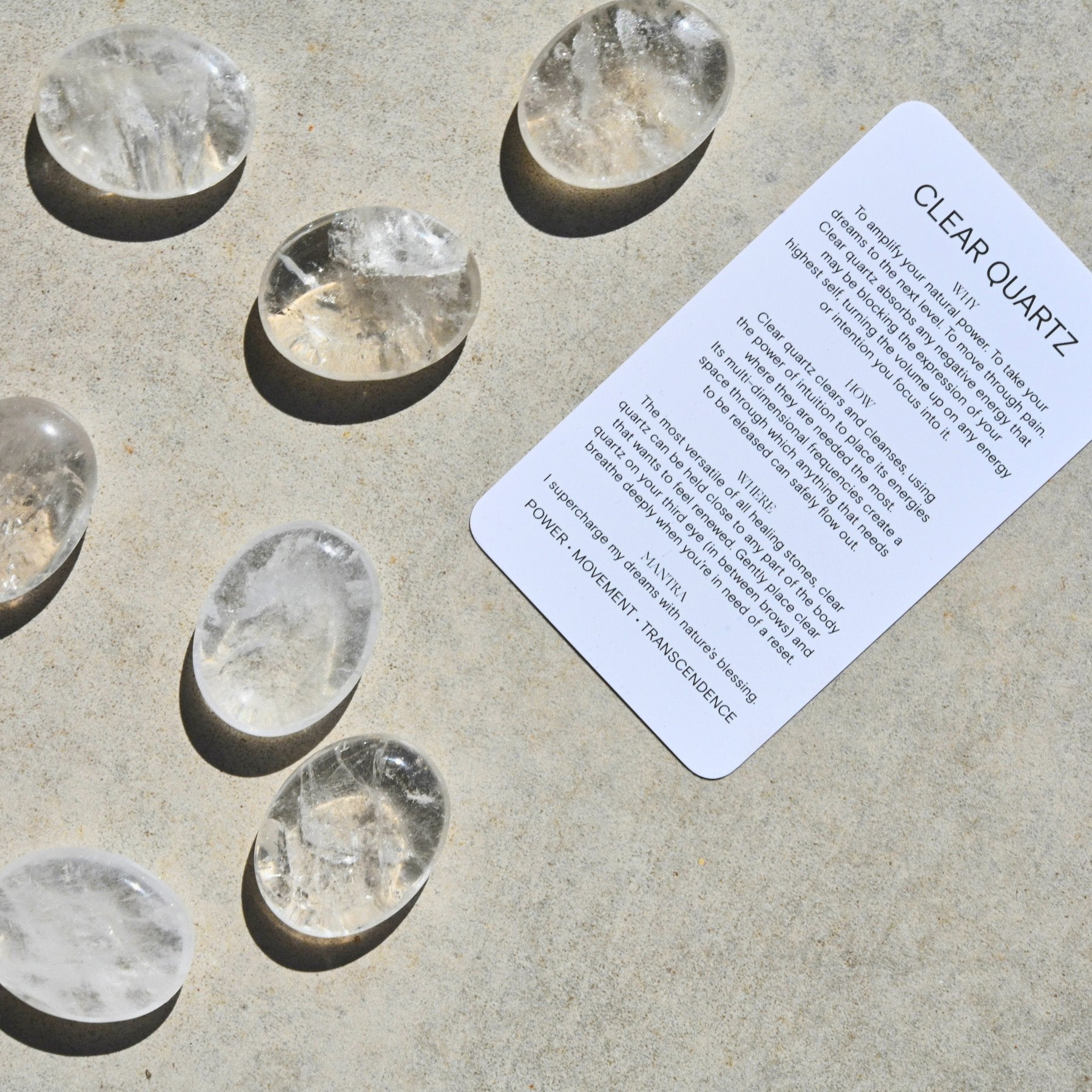 Natural Healing Quartz Palm Stone - Reiki Meditation, Stress Relief & Chakra Balancing - Perfect for Yoga, Mindfulness & Spiritual Practices
