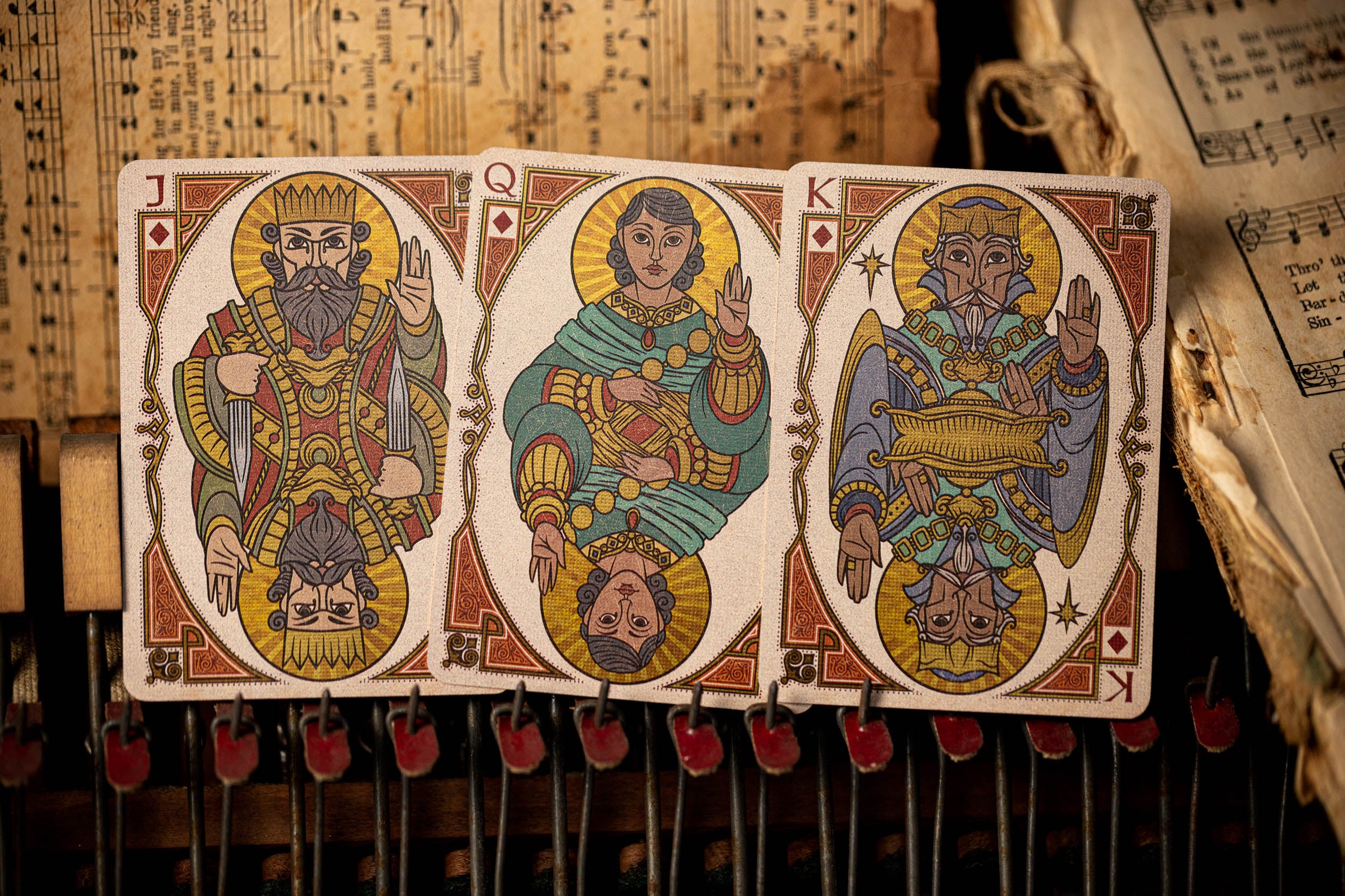 Premium Noel Standard Luxury Playing Cards - Elegant Casino-Grade Deck for Poker, Blackjack, and Card Magic Tricks | Perfect for Game Nights, Gifts, and Professional Use