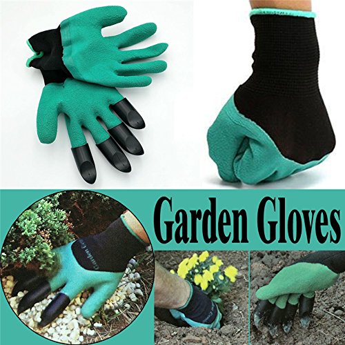5-Piece Heavy Duty Aluminum Garden Tool Set - Durable Weeding & Soil Loosening Kit for Gardening, Landscaping & Outdoor Planting (Perfect for Home Gardens, Flower Beds & Vegetable Patches)